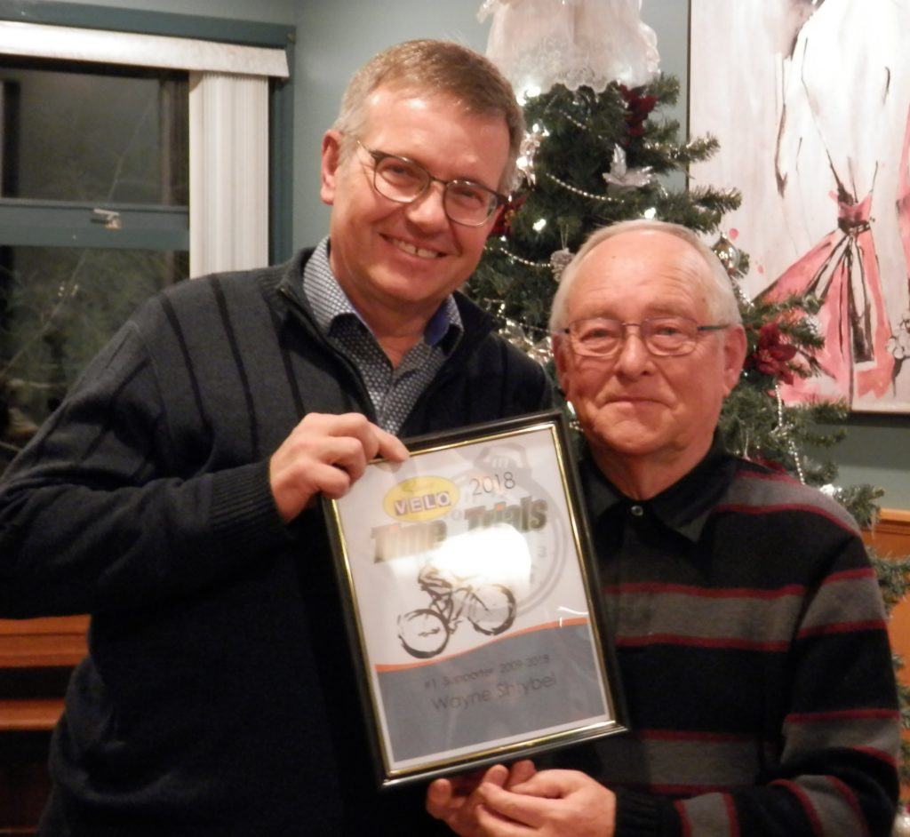 Wayne Shtybel, #1 Sidney Velo Supporter 2009-2018